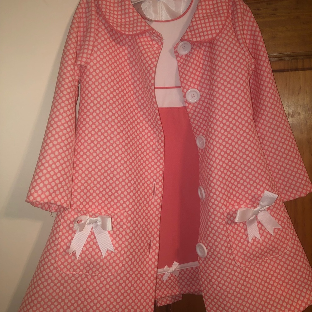 Children’s coat/dress set.
